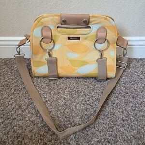 Paparino Yellow and Tan Baby Bag